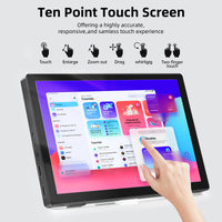 1 x RAW Customer Returns Thinlerain Portable Touchscreen Monitor, 10.1 Inch Portable Monitor HDMI Full HD 1920 x 1200 Pixels, 16 10 IPS Touch Screen for Laptop Raspberry Pi PC PS3 PS4 Xbox Switch - RRP €119.99