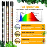 1 x RAW Customer Returns wolezek plant lamp LED full spectrum, 5 head 100 LEDs plant light with stand, growth lamp for plants with 6 12 16H timer, 3 color modes and 5 levels dimmable, grow light, indoor plants - RRP €46.99