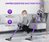 1 x RAW Customer Returns OLAYMEY Cordless Vacuum Cleaner 6 in 1 Vacuum Cleaner Cordless 30000Pa 300W Cordless Vacuum Cleaner with LED Light Wall Mount up to 40min. Running Time, Cordless Vacuum Cleaner Perfect for Hard Floors Carpets Cars - RRP €84.29