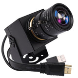 1 x RAW Customer Returns Svpro 4K Camera USB HDMI Dual Out Manual Zoom Webcam for PC, Streaming Webcam with 2.8-12mm CS Mount Lens Camera for Close-Ups, CMOS IMX415 Industrial Camera for Machine Vision - RRP €145.99