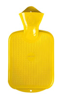 1 x RAW Customer Returns Singer FSC 100 0.8 liter rubber hot water bottle, color yellow - RRP €9.06