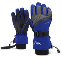 24 x Brand New Caracaleap Ski Gloves Men Women Snow Gloves Windproof Winter Waterproof Blue M - RRP €483.84