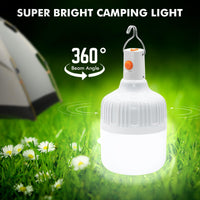 1 x RAW Customer Returns Ledeak 2 Pack LED Camping Lamp, USB Rechargeable Camping Lantern Super Bright Tent Lamp, Battery Operated Camping Light Portable Outdoor Lantern for Camping Fishing Hiking Power Outage Emergency - RRP €15.88