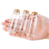 1 x RAW Customer Returns Lawei 70pcs 30ml Mini Cork Stopper Glass Bottles, Wishing Bottles, Small Test Tube with Cork Mini Glass Bottles Glasses Spice Jars Set for Wedding Favors Party Decoration - RRP €25.82