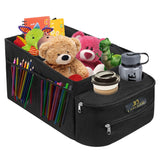 1 x RAW Customer Returns Laventie Car Organizer Children Baby - Storage Box for Back Seat with Tissue Compartment and Cup Holder - Car Accessories to Contain Chaos. - RRP €28.14