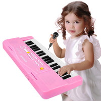 1 x RAW Customer Returns Piano Keyboard Children with Microphone, 37 Keys Multifunctional Keyboard Piano Kids Musical Instruments, Children s Piano Musical Toy, Portable E Piano for 2 3 4 5 6 Years Boys Girls Beginners - RRP €18.56