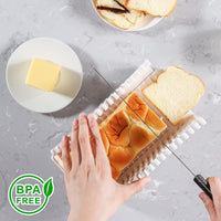 1 x RAW Customer Returns Geedel Manual Bread Slicer for Homemade Loaf of Bread, Foldable and Compact Manual Bread Slicer, BPA-free Bread Cutting Board for Bread, Bagels - RRP €26.71