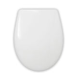 1 x RAW Customer Returns VICTORIA ROCA TOILET SEAT COMPATIBLE EASY INSTALLATION AND CLEANING STAINLESS STEEL HINGE QUALITY MATERIALS SCRATCH AND CHEMICAL RESISTANT TOILET SEAT WHITE 43 x 36 x 4.5cm - RRP €40.66