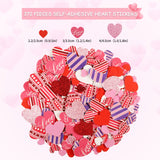 20 x Brand New Jangostor 372 Pieces Valentine s Day Hearts Foam Stickers, 360 Pieces Valentine s Day Self-Adhesive Glitter Foam Stickers and 12 Pieces Foam Rubber Heart Stickers for Valentine s Day DIY Craft Accessories - RRP €276.8