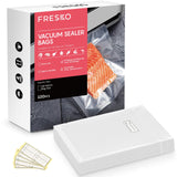 1 x RAW Customer Returns FRESKO vacuum bags 28 x 40 cm 100 pieces, professional foil bags, suitable for all vacuum sealers, BPA free, embossed air grooves, sous vide freezer bags - RRP €25.2