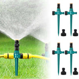 1 x RAW Customer Returns Pack of 4 lawn sprinklers, 360 rotating garden sprinkler, garden sprinkler, adjustable water sprinkler, water sprinkler adjustable irrigation system, garden lawn sprinkler, multifunctional garden sprinkler - RRP €8.86