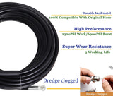 1 x RAW Customer Returns Pipe cleaning hose 15m, pipe cleaning set Compatible with K rcher K2, K3, K4, K5, K6, K7, high pressure cleaner 180Bar 60 C for blockage and cleaning of the drain - RRP €35.99