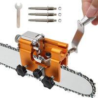 1 x RAW Customer Returns Divove Chainsaw Sharpener, Portable Crank Chain Sharpener, Chainsaw Sharpener, Accessories for All Types of Chainsaws - RRP €21.6