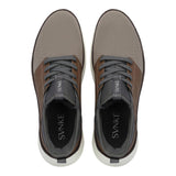 1 x RAW Customer Returns SVNKE Men s Slip on Shoes Breathable Lace-up Shoes Fashion Sneakers Casual Work Shoes Brown 46 - RRP €58.8