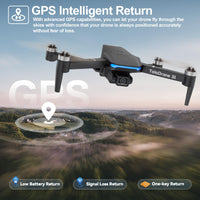 1 x RAW Customer Returns Toladrone GPS Drone with 4K Camera, 5G WiFi FPV Drone with Brushless Motor, Follow Me, Automatic Return RC Drone with Camera 4K for Adults Beginners TD31GPS Drone - RRP €133.76