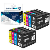 1 x RAW Customer Returns LCL Compatible Ink Cartridges 932XL 933XL 2Black 2Cyan 2Magenta 2Yellow Replacement for HP Officejet 6100 6600 6700 7110 7610 7612 7510 7512 - RRP €27.59