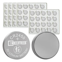 1 x RAW Customer Returns EEMB batteries CR2450 3V lithium button cells CR 2450 button batteries 3V, pack of 100  - RRP €40.75