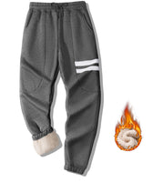 1 x Brand New zitysport Thermal Jogging Pants Lined Men s Fleece Pants Jogger Training Pants Drawstring Warm Lined Sports Pants with Pockets Men s Fleece Pants for Winter Men s Sweatpants M-Dark Gray  - RRP €36.84