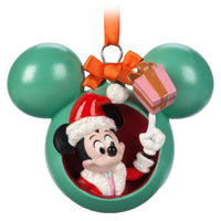 1 x RAW Customer Returns Disney Store Mickey Mouse - Sketchbook Ornament Collection - Open Christmas Bauble - RRP €20.57