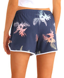 1 x RAW Customer Returns APTRO women s swim shorts swimming trunks beach water sports shorts board shorts UV protection summer sports gym shorts flowers WS252 2XL - RRP €22.03