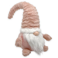 9 x Brand New MIJOMA Christmas Decoration Decorative Figure Gnome Gift Christmas Santa Dolls Swedish Santa Claus Tomte Gnome Made of Soft Plush and Fabric 44cm Delicate Pink  - RRP €217.44