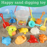 6 x Brand New Mineup sand toys, 18 pieces sandpit toys with bucket, shovel, sand molds, watering can, beach sand toys for children, sandpit beach toys for 1 2 3 years boys girls - RRP €60.42