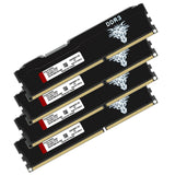 1 x RAW Customer Returns DDR3 32GB Kit 8GBx4 Desktop RAM 1600MHz PC3-12800 UDIMM Non-ECC Unbuffered 1.5V 2Rx8 Dual Rank 240 Pin CL11 PC Computer Memory Upgrade Module Memory Kit Black  - RRP €55.55