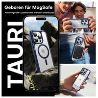 1 x RAW Customer Returns TAURI 5 in 1 for 15 Pro Case Compatible with Military Grade Protection , 2 Tempered Glass Film 2 Camera Lens Protector, Cell Phone Case 15 Pro Case 6.1 inch - Blue - RRP €19.67