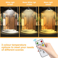 1 x RAW Customer Returns Solar lamps for outdoors, 5M cable solar hanging lamps for outdoors indoors with timing twilight sensor, 920LM 3 color temperature solar lamp hanging with remote control IP65 waterproof for garden balcony terrace - RRP €24.7