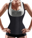 1 x RAW Customer Returns Bingrong Women s Shaping Body Shaping Corset Waist Trainer Shapewear Bustier Top Cincher Slimming Body Shaper 2XL, Black  - RRP €24.0