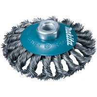 1 x RAW Customer Returns Makita twisted round brush, 115 mm, D-39883 - RRP €11.09