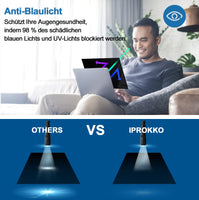 1 x RAW Customer Returns IPROKKO Laptop Privacy Screen 15.6 inch, Removable Privacy Screen Aspect Ratio 16 9 Anti Blue Light Anti-Glare Privacy Screen Protector for Hp Dell Acer Lenovo ThinkPad Asus - RRP €30.99