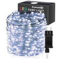 1 x RAW Customer Returns LED Copper Wire Fairy Lights 100M 1000 LEDs, Christmas Lights Waterproof with 8 Modes Outdoor Decorations for Rooms, Indoors, Christmas, Trees, Garden, Party, Wedding, Holiday DIY Decoration, Cold White - RRP €53.1