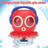 15 x Brand New Bath toys for babies from 2 years, bathtub toys, octopus with rotating spray water shower, squid toy for babies, girls and boys aged 2, 3, 4 and 5 years - RRP €288.0