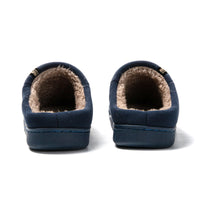 1 x RAW Customer Returns JOMIX Winter Slippers Men s Warm Lined Slippers Cotton Shoes Comfortable Slippers Indoor Navy, 46 EU  - RRP €18.95