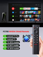 1 x RAW Customer Returns P3700 replaces the voice remote control, suitable for NVIDIA 2015 2017 2019 Edition Shield TV Android TV Pro - RRP €20.95