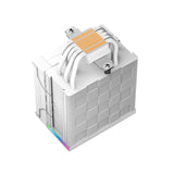 1 x RAW Customer Returns AK500S Digital White High Performance CPU Cooler, 5 tubi di calore in rame, Single Tower Heat Sink - RRP €59.5