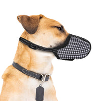 1 x Brand New WLLHYF Dog Muzzle, Breathable Mesh Dog Mask Adjustable Puppy Muzzles with Soft Nylon Covered Muzzles Prevent Biting Chewing and Licking for Small Large Dogs - RRP €20.4