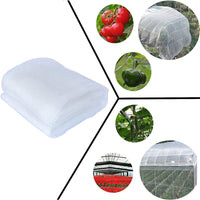 1 x RAW Customer Returns Garden net, insect protection net, fine mesh vegetable protection net for plants and vegetables, fruit, flowers, greenhouse, for effective protection against pests 3.0 x 10 . - RRP €16.81