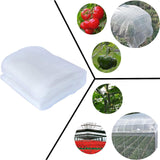 1 x RAW Customer Returns Garden net, insect protection net, fine mesh vegetable protection net for plants and vegetables, fruit, flowers, greenhouse, for effective protection against pests 3.0 x 10 . - RRP €16.81