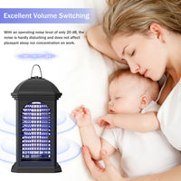 1 x RAW Customer Returns Electric Insect Killer, 11W Strong Electric Mosquito Lamp with UV Light, No Toxic Chemicals, Effective for Reducing Flying Insects for Indoors, Bedrooms and Gardens - RRP €20.99