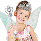 1 x Brand New Fairy wings white Halloween carnival fairy wings adult children elf wings butterfly wings adult glitter fairy wings costume women fairy wings 60 48CM  - RRP €13.86