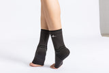 1 x RAW Customer Returns ABIRAM ankle bandage pair , adjustable bandage foot gels, for women men, compression socks foot bandage for plantar fasciitis, arthritis, ACL, joint pain, ankle support, sports, black - RRP €13.98