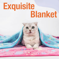 7 x Brand New Pet Soft Pet Blanket for Dogs - Washable Dog Blanket Cat Blankets, Soft Warm Pet Blanket for Small Dogs Puppies Cats Large, Heart  - RRP €142.8