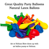 2 x RAW Customer Returns VViN Colorful Balloons Pack of 200, 10-13 Colors, Natural Latex Helium Balloons for Party Balloons Decorations for Birthdays, Weddings, Baby Showers, Valentine s Day, Graduation, Theme Party 5 Inches  - RRP €20.14