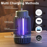 1 x RAW Customer Returns Mosquito Killer Lamp, Electric Insect Killer with Night Light 2 in 1, Powerful Pest Control Traps for Indoor and Outdoor - RRP €28.22