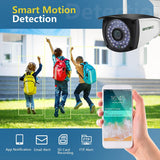 1 x RAW Customer Returns SV3C 5MP Surveillance Camera Outdoor Dual Band WLAN 2.4GHZ 5GHZ, Outdoor WiFi IP Camera Supports Human Detection, Night Vision, 2-Way Audio, Onvif RTSP Browser View, Micro SD Card Recording - RRP €66.99