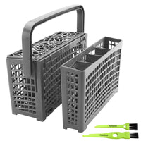 1 x RAW Customer Returns Italdos Dishwasher Basket Universal Cutlery Holder Dishwasher Basket compatible for Bosch Maytag Kenmore Whirlpool - RRP €22.67