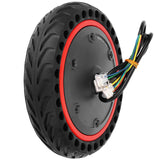 1 x RAW Customer Returns Yungeln Scooter Motor with Solid Tires 36V 350W Motor Compatible for Xiaomi 1S M365 Pro, Pro 2,Mi3 Electric Scooter - RRP €99.72