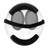 1 x RAW Customer Returns Ficlwigkis Shy Guy Mask Men Girls Carnival Masks Costume White Shy Guy Jumpman Mask White Full Face Mask Costume for Unisex Adults Women  - RRP €12.1